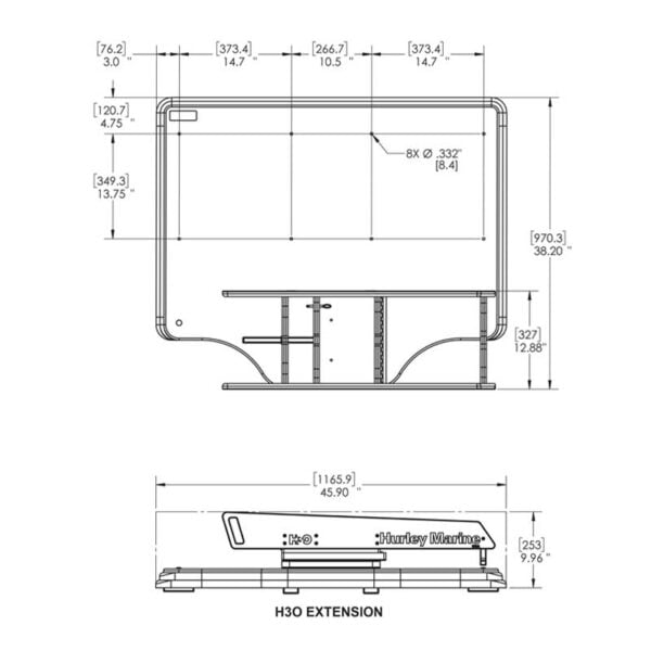 H3O Davit Extension - Image 5